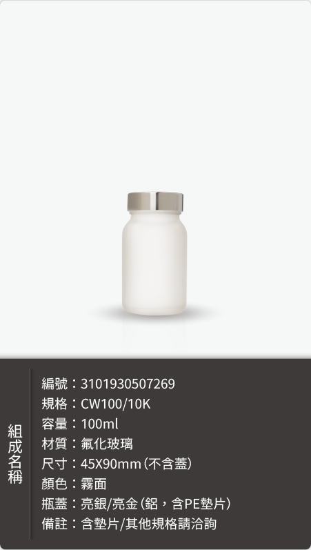 飲品玻璃瓶-瓶身樣式