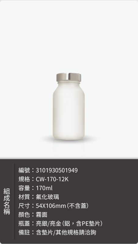 飲品玻璃瓶-瓶身樣式