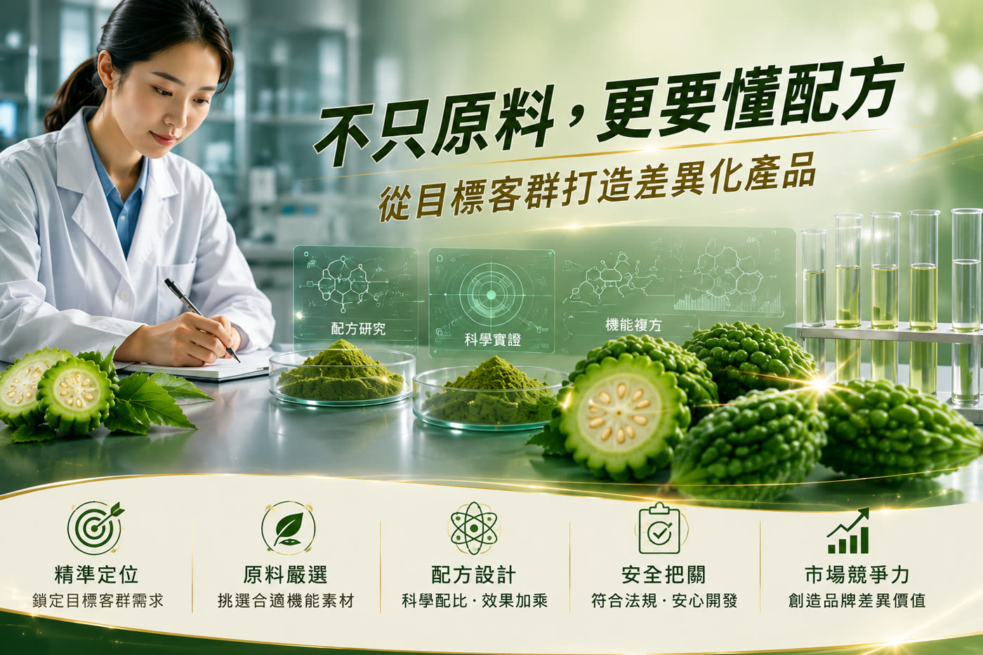 山苦瓜原料規格解析